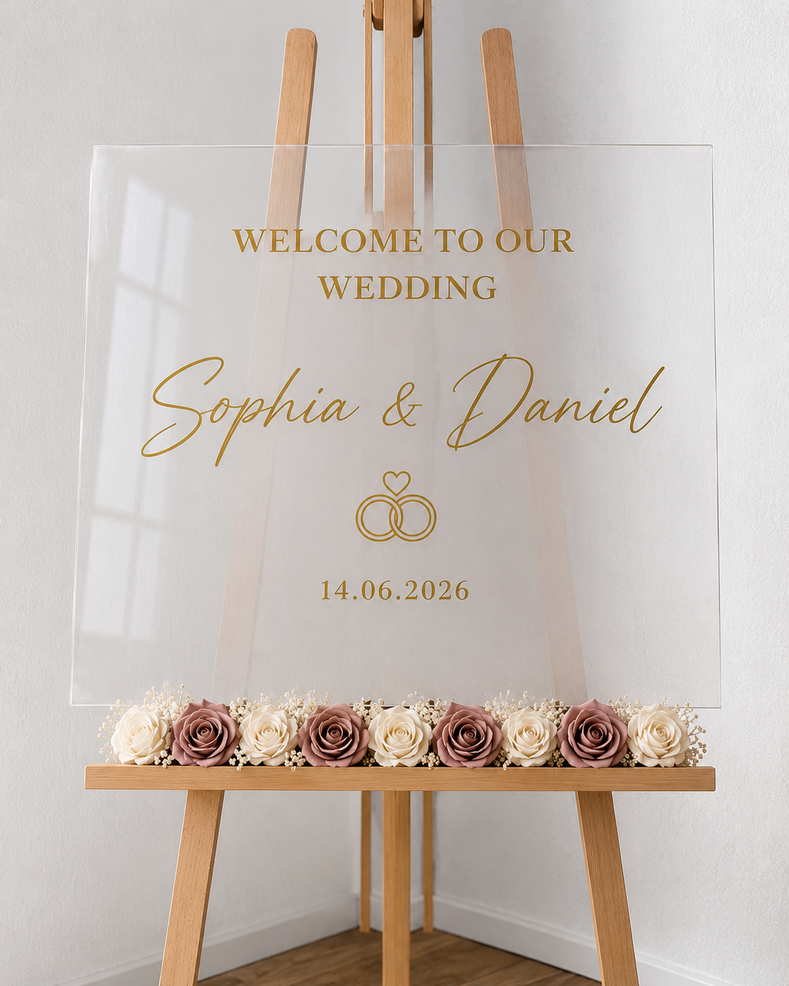 Panneau de mariage personnalisé - Perfect Moment