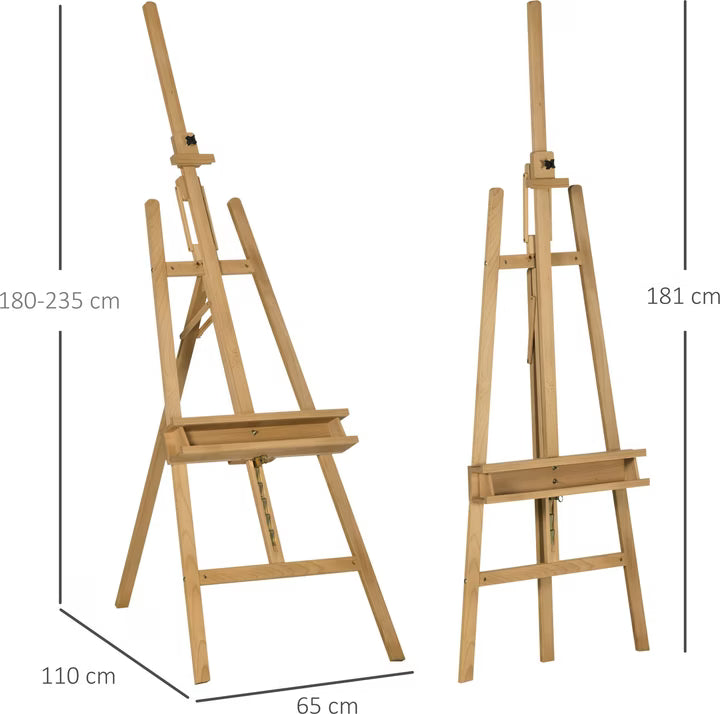 Grand chevalet en bois - Louer